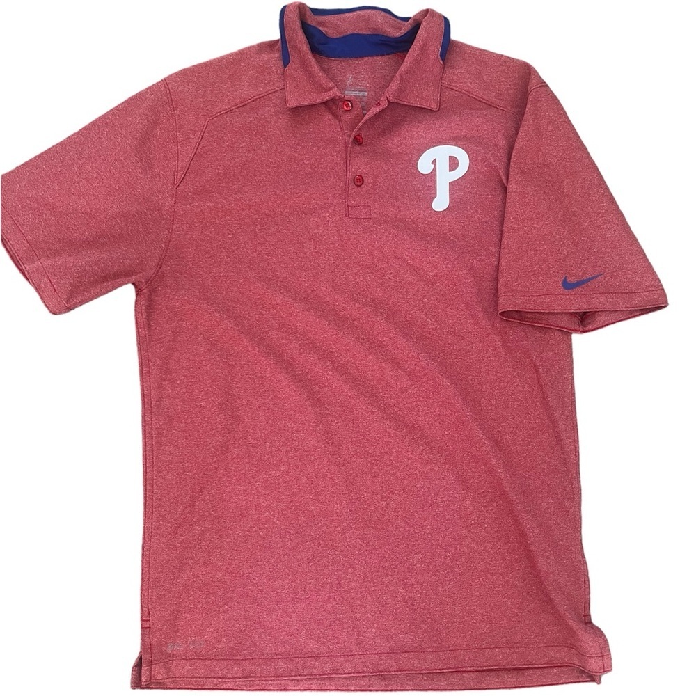 MLB Philadelphia Phillies Nike Golf Polo